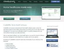 Tablet Screenshot of cradlemrx.com